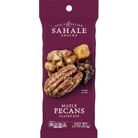 Sahale Snacks Glazed Pecans Snack Mix, 18PK SMU900018